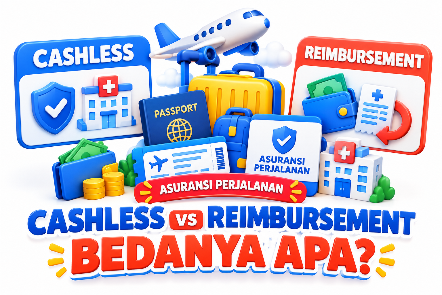 cashless dan reimbursement bedanya apa